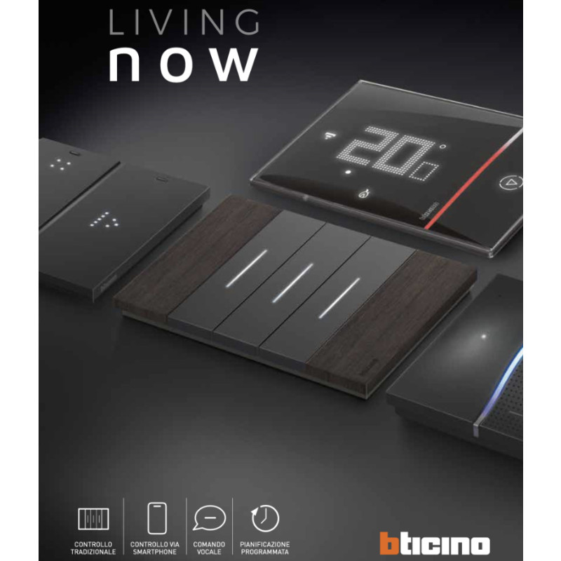 Living Now BTicino Civil Series Plates and Switches Catalogue