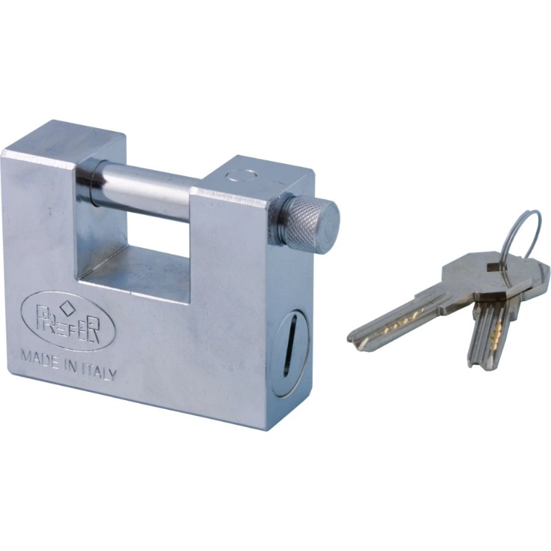 Prefer UL20 Armored Padlock for Overhead Garage Door