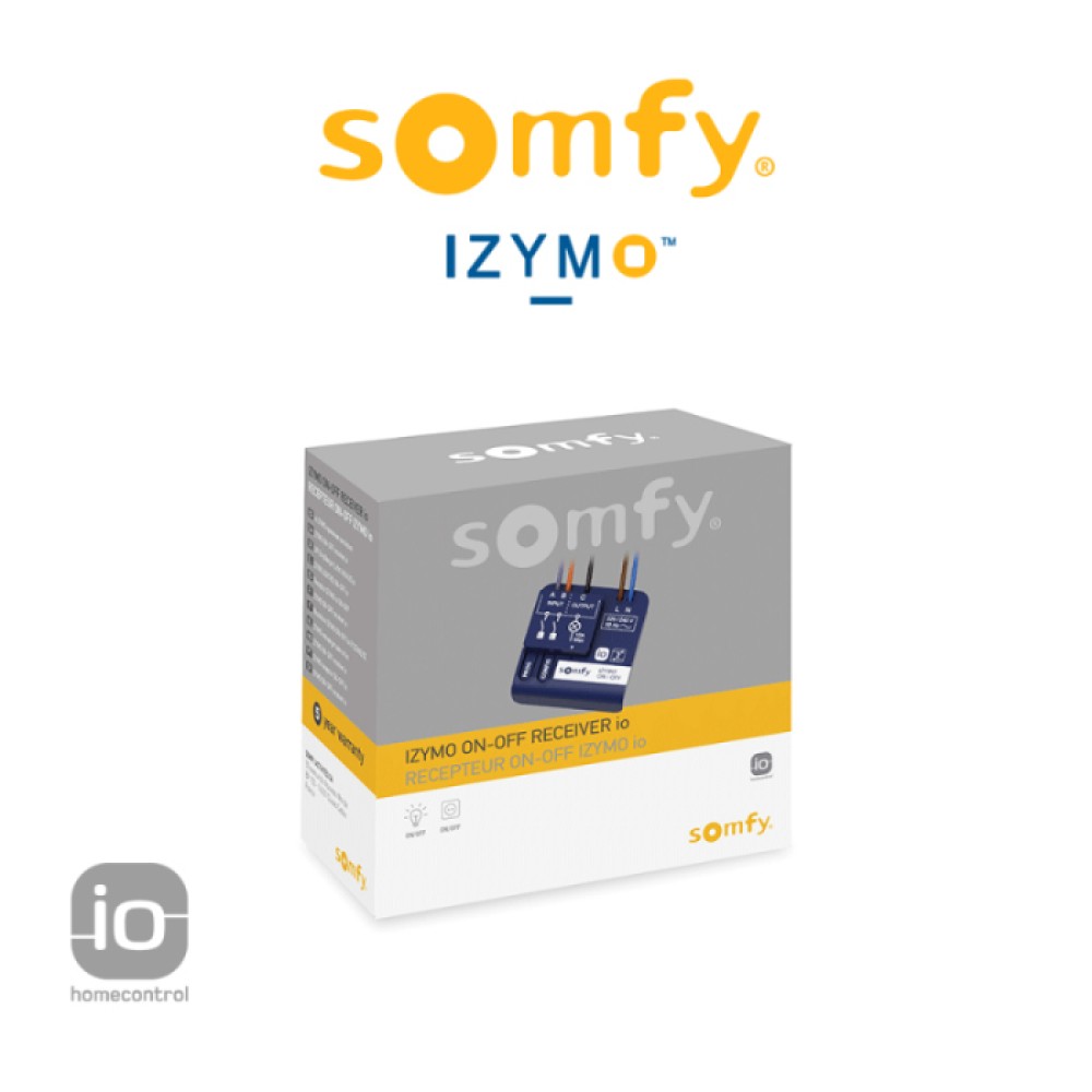 Smart and Connected Lights - Somfy Izymo Receiver ON/OFF IO