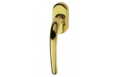 Luna DK Dreh Kipp Window Handle Brass-made Easy Line PFS Pasini