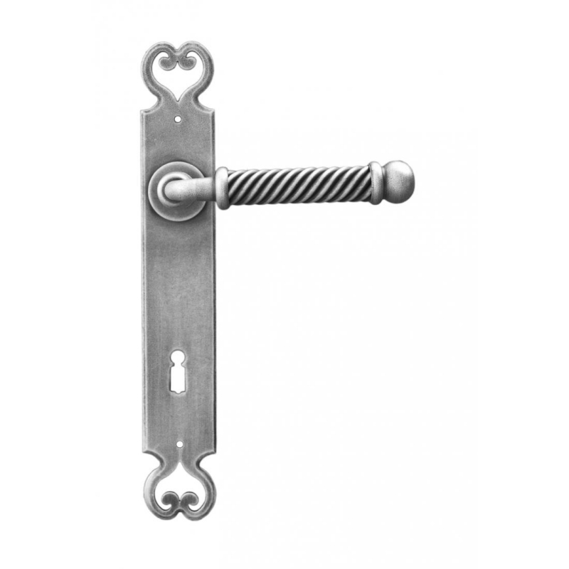 Madrid Galbusera Door Handle with Plate