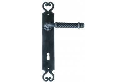 Madrid Galbusera Door Handle with Plate