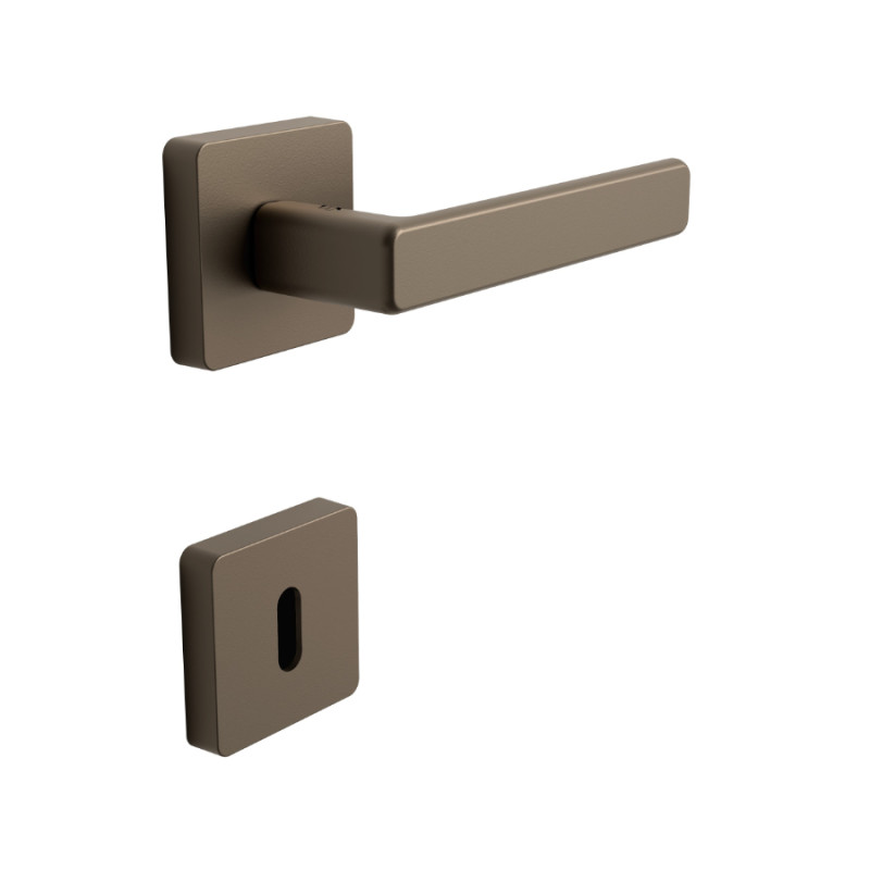 MOOD DUE Q COLOMBO Colored Handle with Square Rosette