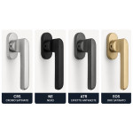 Argo Arieni Tilt and Turn Handle DK Window Handle Choice of Finish