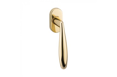 DK Reguitti Alisè Window Handle with Choice of Brass Finish