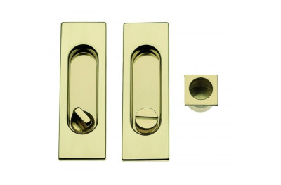 Rectangular Sliding Door Handle with Lock Arieni 98/R