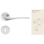 Wind Linea Calì Door Handle Modern Design Slim and Slender