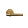 Zaira Reguitti Door Handle on Round Rosette Modern Design