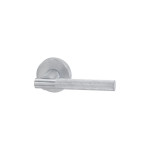 Zaira Reguitti Door Handle on Round Rosette Modern Design