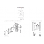 Handle Window Cremonese Giesse Nova Ambidextrous Bidirectional External