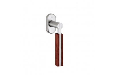 pba 2001.YOD.DK Handle for Windows in Wood and Stainless Steel AISI 316L