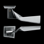 Door for the famous architect Zaha Hadid H356 ZH Duemilacinque Fusital Valli & Valli