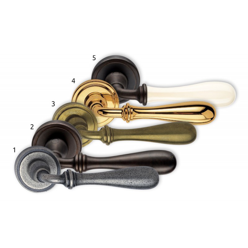 Door Handle of Architecture H1044 Oberon of the Architect Vincent Van Duysen for Valli & Valli