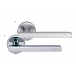 Door handle famous architect John Pawson H358 JP1 Duemila Fusital