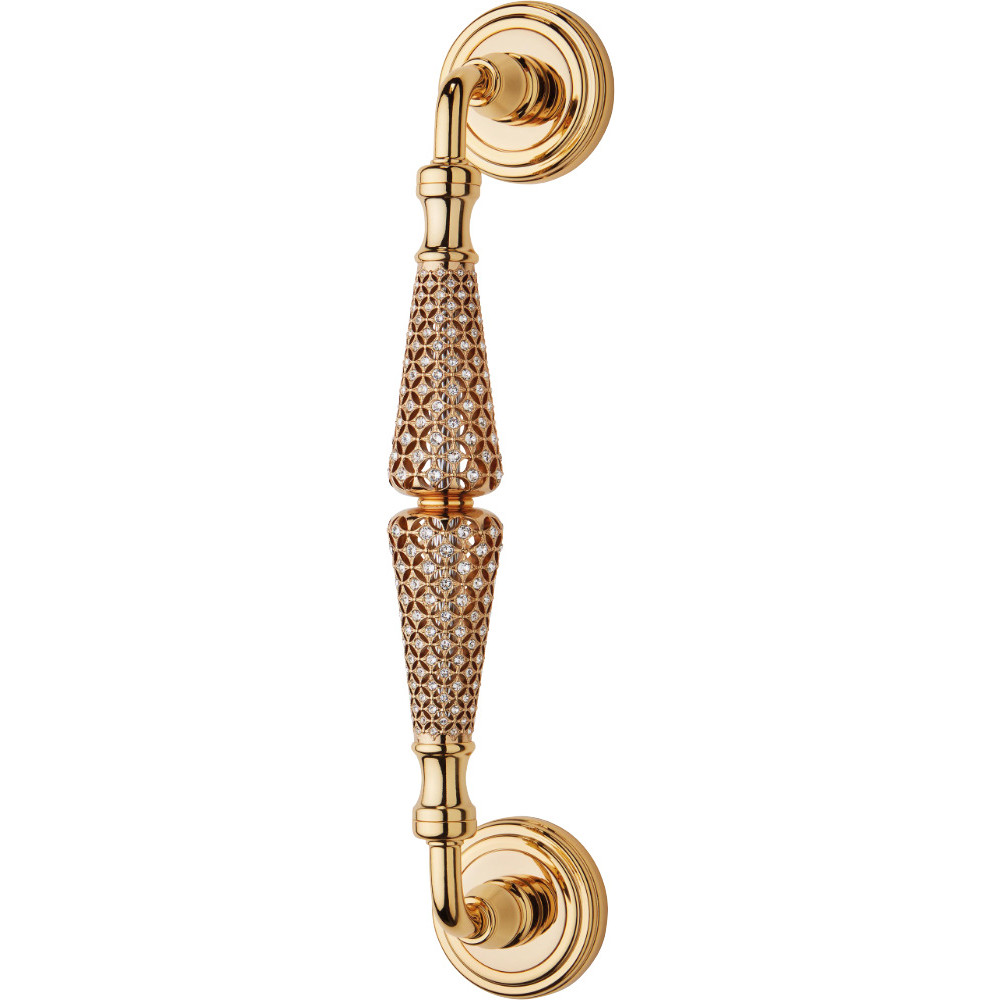Pull Handle with Swarovski Crystals Sogno Linea Calì Made in Italy