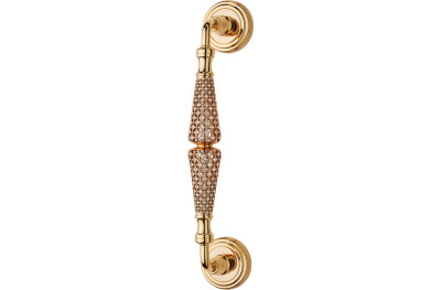 Pull Handle with Swarovski Crystals Sogno Linea Calì Made in Italy