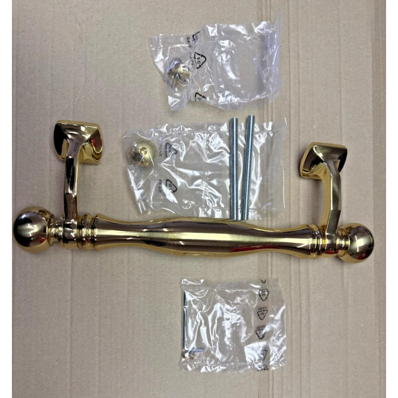 Giava Door Pull Handle Brass-Made Fashion Line PFS Pasini