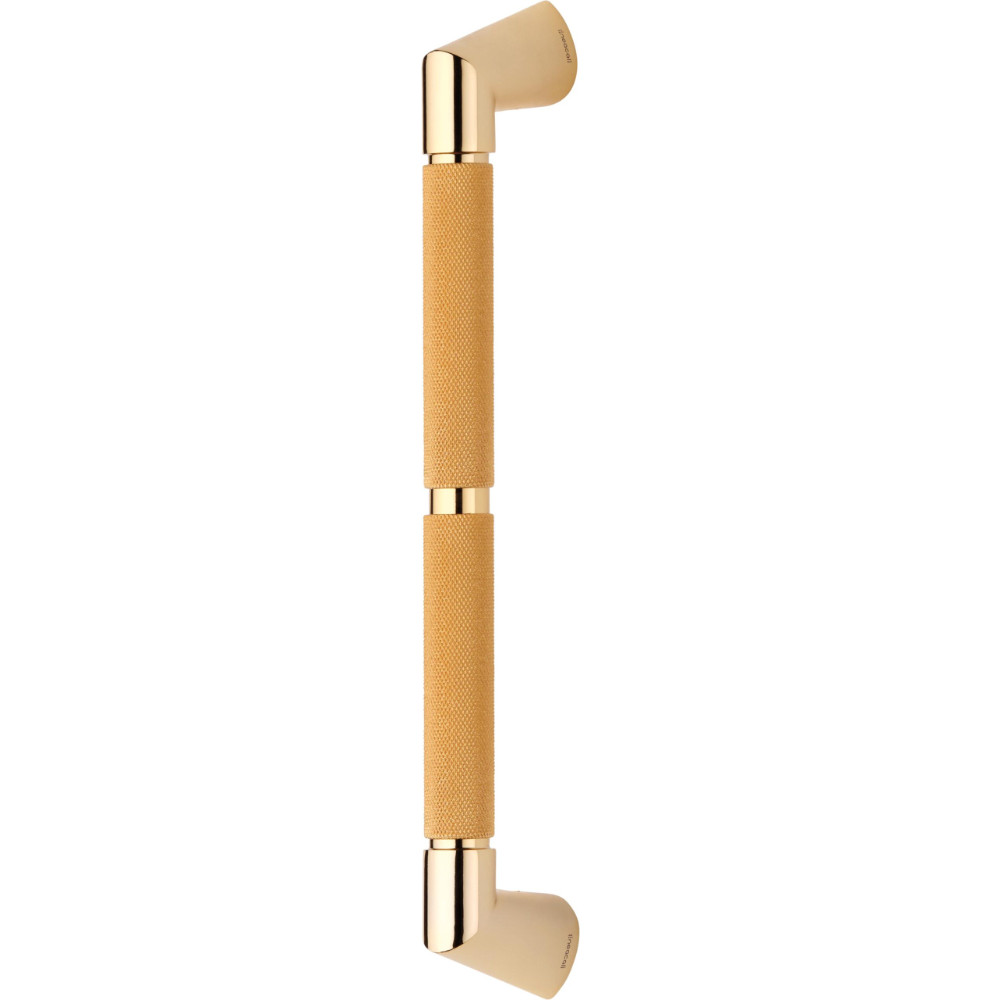 Grip Linea Calì Brass Door Pull Handle Featured in Nespresso Advertising