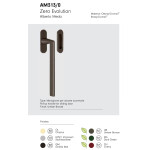 Pull Handle for Lift and Slide Door Colombo Design AM313/0 with Plate