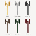 Pull Handle for Lift and Slide Door Colombo Design AM313/0 with Plate