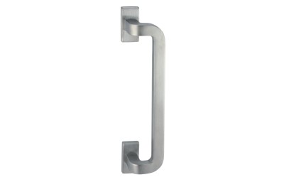 Reguitti Quark Door Pull Handle with Rectangular Rosettes