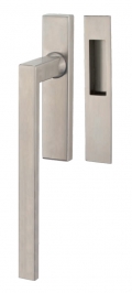 Lift & Slide handle Tropex Genève in Satin Steel