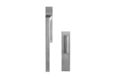 Square Lift and Slide Handle Brass-Made Fashion Line PFS Pasini