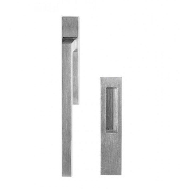 Square Lift and Slide Handle Brass-Made Fashion Line PFS Pasini