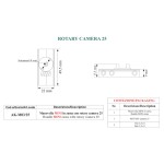 Adjustable Shutters Crank Zamak Mini Tecnometalsystem