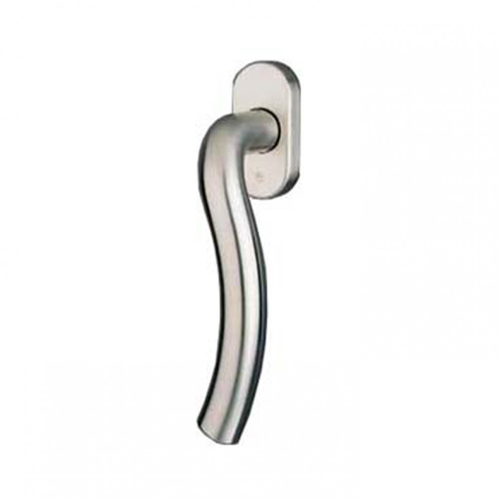 pba 2022DK Window Handle in Stainless Steel AISI 316L