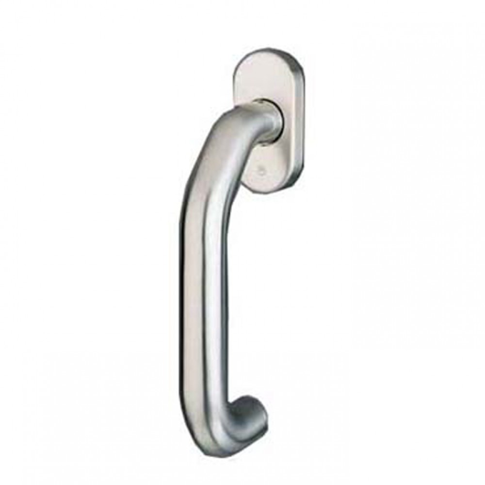 pba 2029DK Window Handle in Stainless Steel AISI 316L