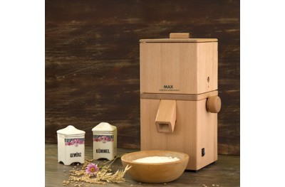 Max Special Grain Mill for Large Beans with Polished Stone