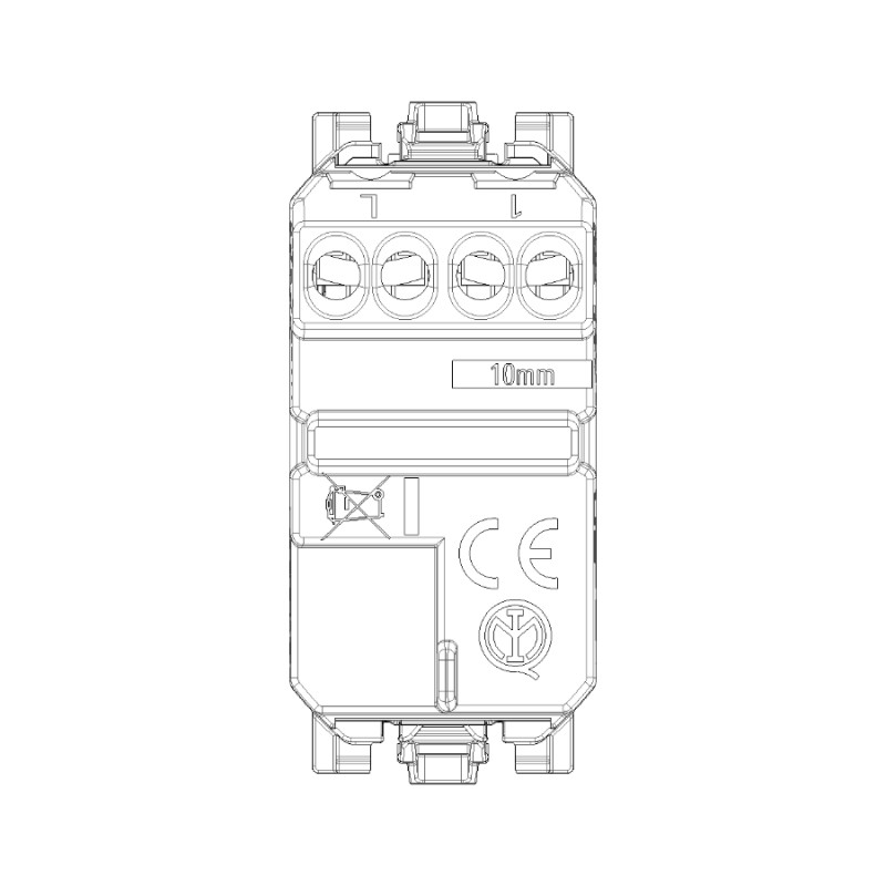 Switch Mechanism VIMAR LINEA 3000 Buttonless Sockets