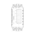 IoT Connected Roller Shutter Mechanism VIMAR LINEA 30804