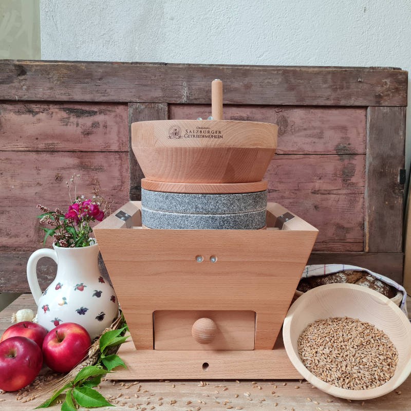 Hand Grain Grinder, Grain Grinder Manual, Manual Grain Mill Grinder,  Kitchen Hand Crank Food Grinder for Home Use