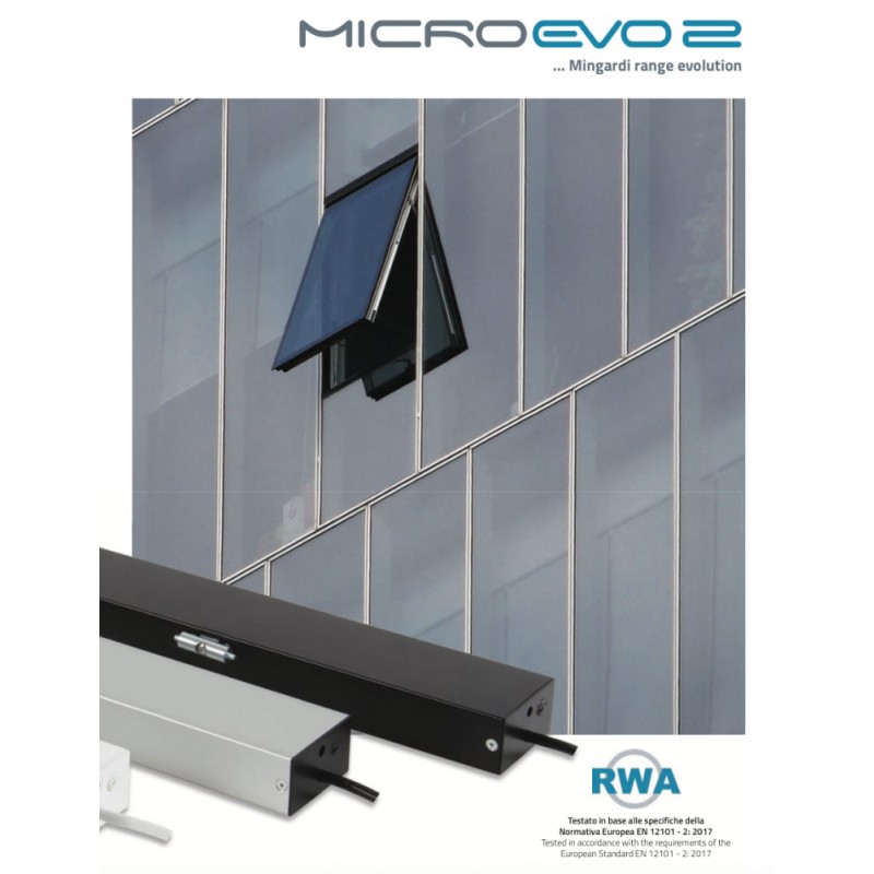 Micro Evo 2 Mingardi Chain Actuator for Protruding or Vasistas Windows