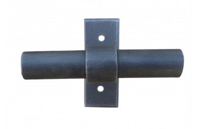 Helsinki Galbusera Window Handle with Rosette Wrought Iron