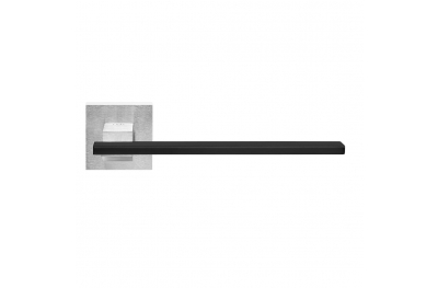 Milano Handle on Square Rose Brass with Satin black insert Pfs Pasini i-Design