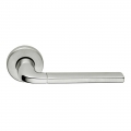 Milly 2 Series Basic forme Door Handle on Round Rosette Frosio Bortolo Interior Design