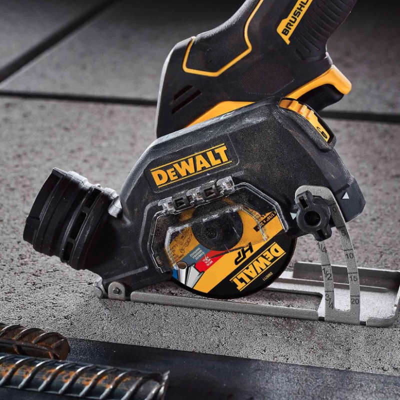 DeWalt DCS438E2T-QW Mini Miter Saw Brushless 18V Powerstack