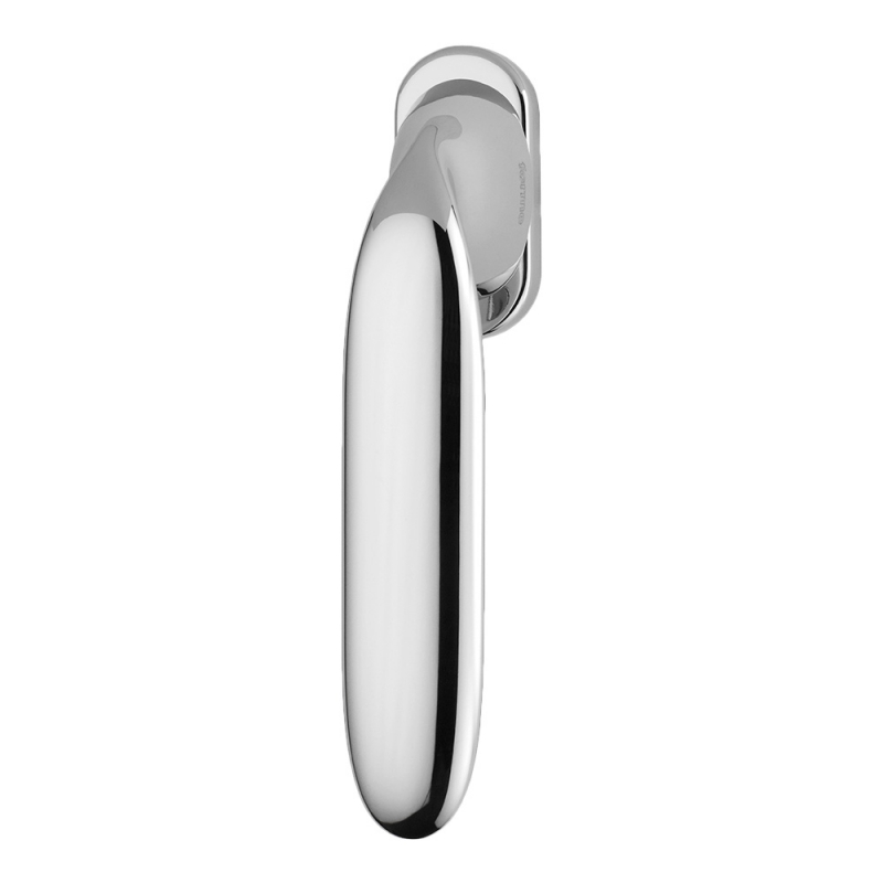 Eos Frosio Bortolo interior door handle in version with square rosette