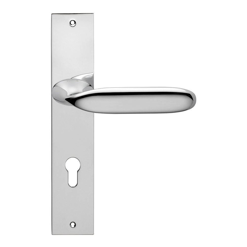 Eos Frosio Bortolo interior door handle in version with square rosette
