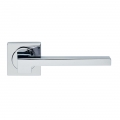 Morphos Light Design Manital Polished Chrome Pair of Door Lever Handles