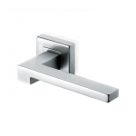 Morphos Light Design Manital Satin Chrome Pair of Door Lever Handles