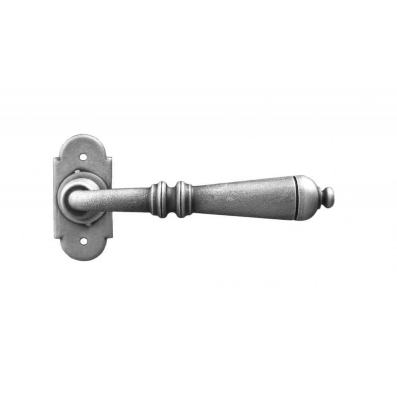 Moscow 2 Galbusera Door Handle with Rosette and Escutcheon Plate