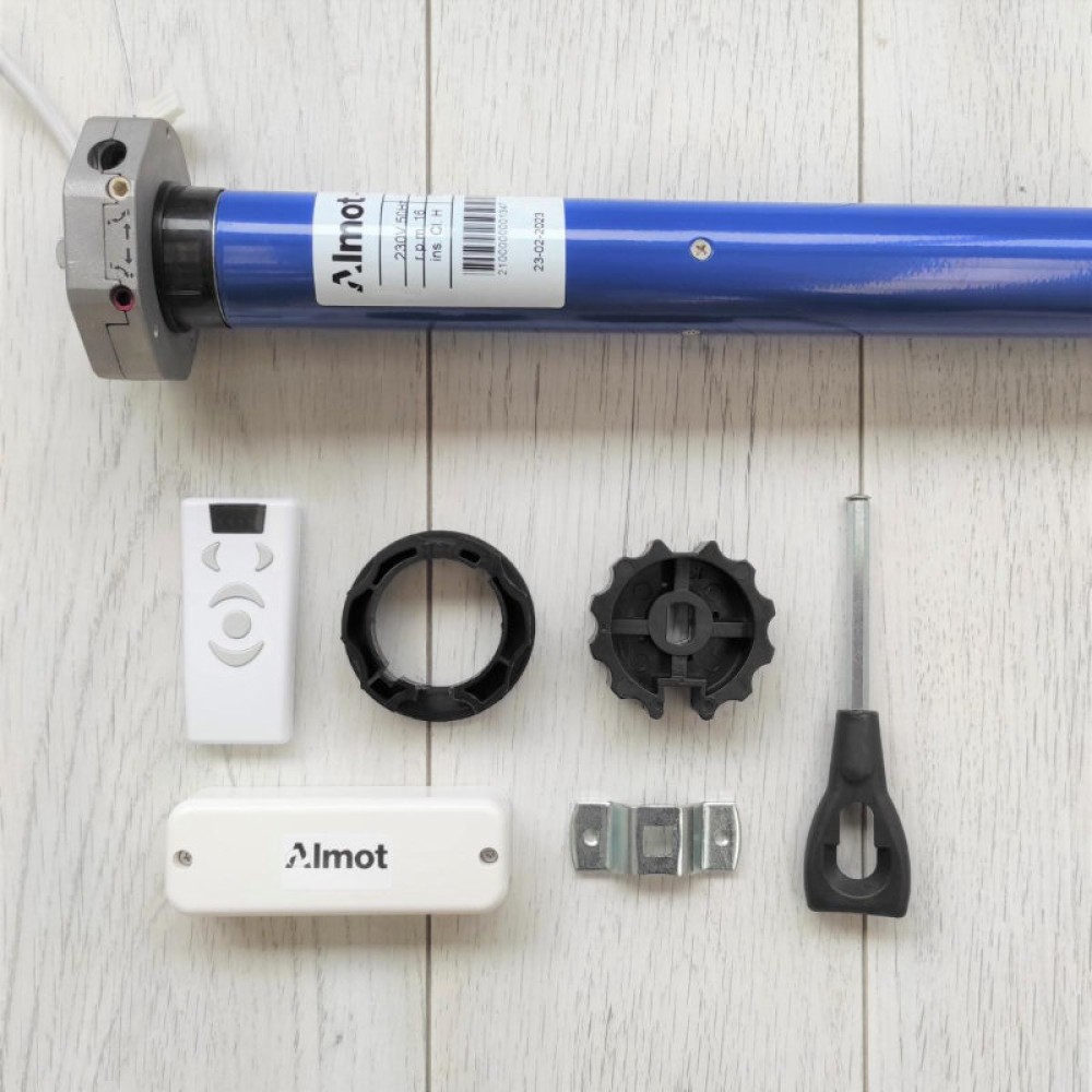 Awning Motor Almot Sun Kit with Remote Control