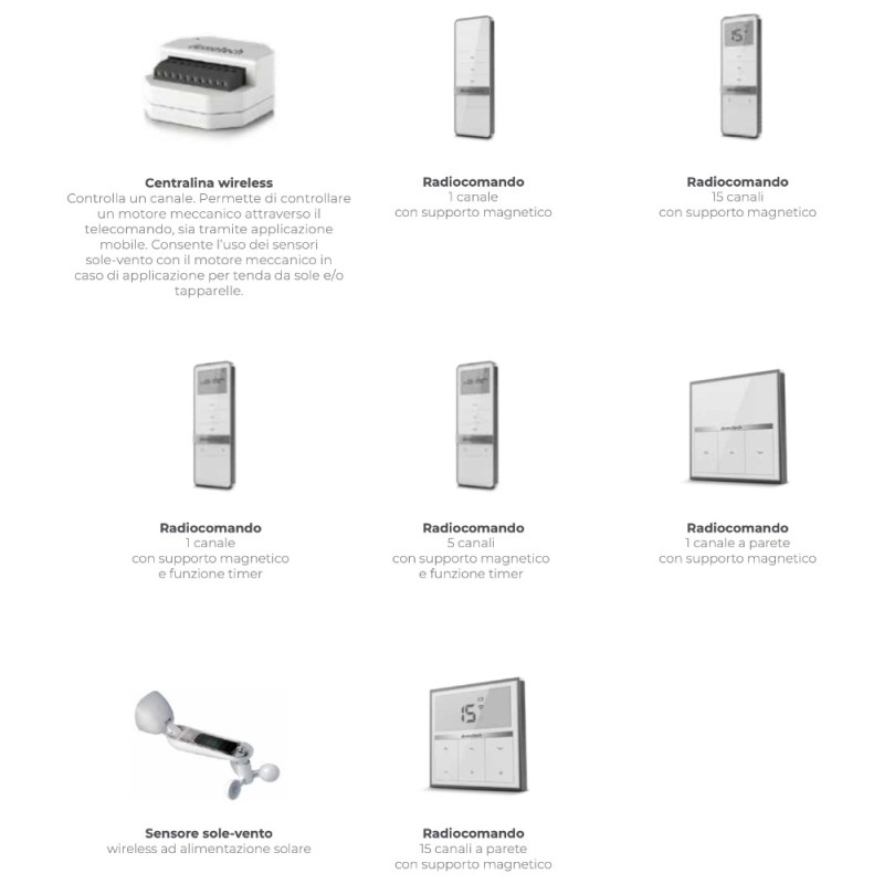 DOMOTECH EFFEZETA Tubular Motors Complete Catalog