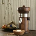 Walnut Wood Mill MT5 for Grinding Cereals with Stone