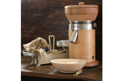 MT18 Grain Mill with Natural Granite and Beech Wood