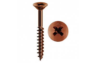Mustad PF Panelvit Universal Bronze-coating Screw Box